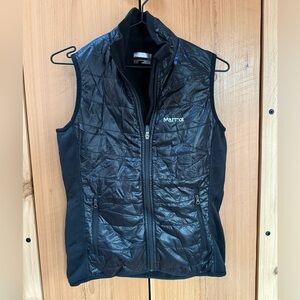 Women's Black Quilted Insulated Vest